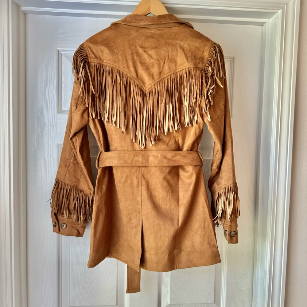 Minkpink We the Free Fringe Jacket - Picture 6 of 10